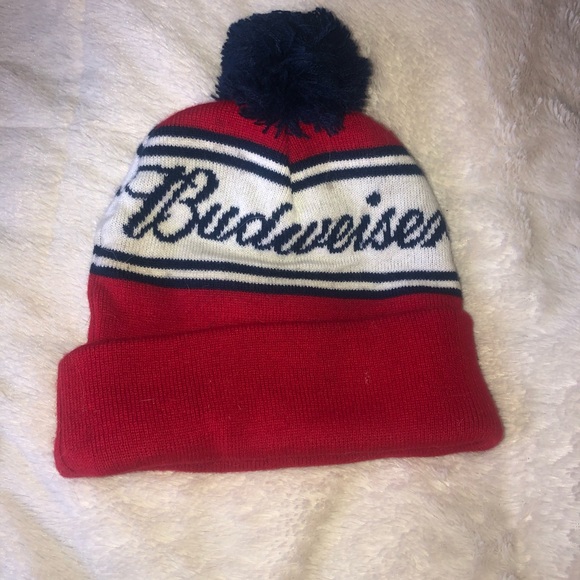 budweiser beanie hat